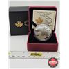 Image 1 : RCM Canada 2017 : $20 Fine Silver Coin : Glistening North : The Polar Bear (COA #3263 : 99.99%)