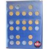 Image 3 : Canada Small Cent Collection in Whitman Collector Folder (30 Coins) : 1921 - 1999 Intermittent