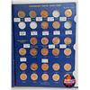 Image 4 : Canada Small Cent Collection in Whitman Collector Folder (30 Coins) : 1921 - 1999 Intermittent