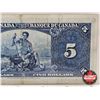 Image 6 : Bank of Canada $5 Bill 1937 : Coyne/Towers #ZC4178106
