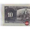 Image 5 : Bank of Canada $10 Bill 1937 : Gordon/Towers #ED9139597