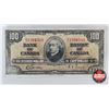 Image 2 : Bank of Canada $100 Bill 1937 : Gordon/Towers #BJ1204509 (BCS Cert: Very Fine 35)