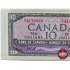 Image 2 : Canada $10 Bill 1954 : Beattie/Coyne #ET4133883