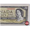 Image 3 : Canada $20 Bill 1954 : Beattie/Rasminsky #XE4804183