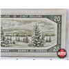 Image 6 : Canada $20 Bill 1954 : Beattie/Rasminsky #XE4804183