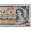Image 3 : Canada $50 Bill 1954 : Beattie/Rasminsky #BH5106184