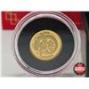 Image 2 : RCM Canada 2020 : $8 Pure Gold Coin : Lucky Flower Dragon  (COA #4079 : 99.99%)