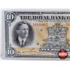 Image 2 : The Royal Bank of Canada $10 Bill 1927 : Wilson/Holt #2089905