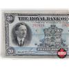 Image 2 : The Royal Bank of Canada $20 Bill 1927 : Wilson/Holt #292819