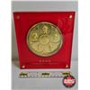 Image 2 : 2008 Beijing Olympics "Dreams of Olympic Come True" Fuwa Gold Commemorative Medallion (COA #3710) (L