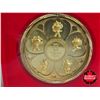 Image 3 : 2008 Beijing Olympics "Dreams of Olympic Come True" Fuwa Gold Commemorative Medallion (COA #3710) (L