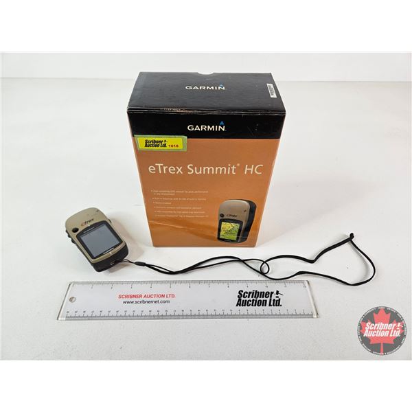 Garmin eTrex Summit HC Handheld GPS c/w Box