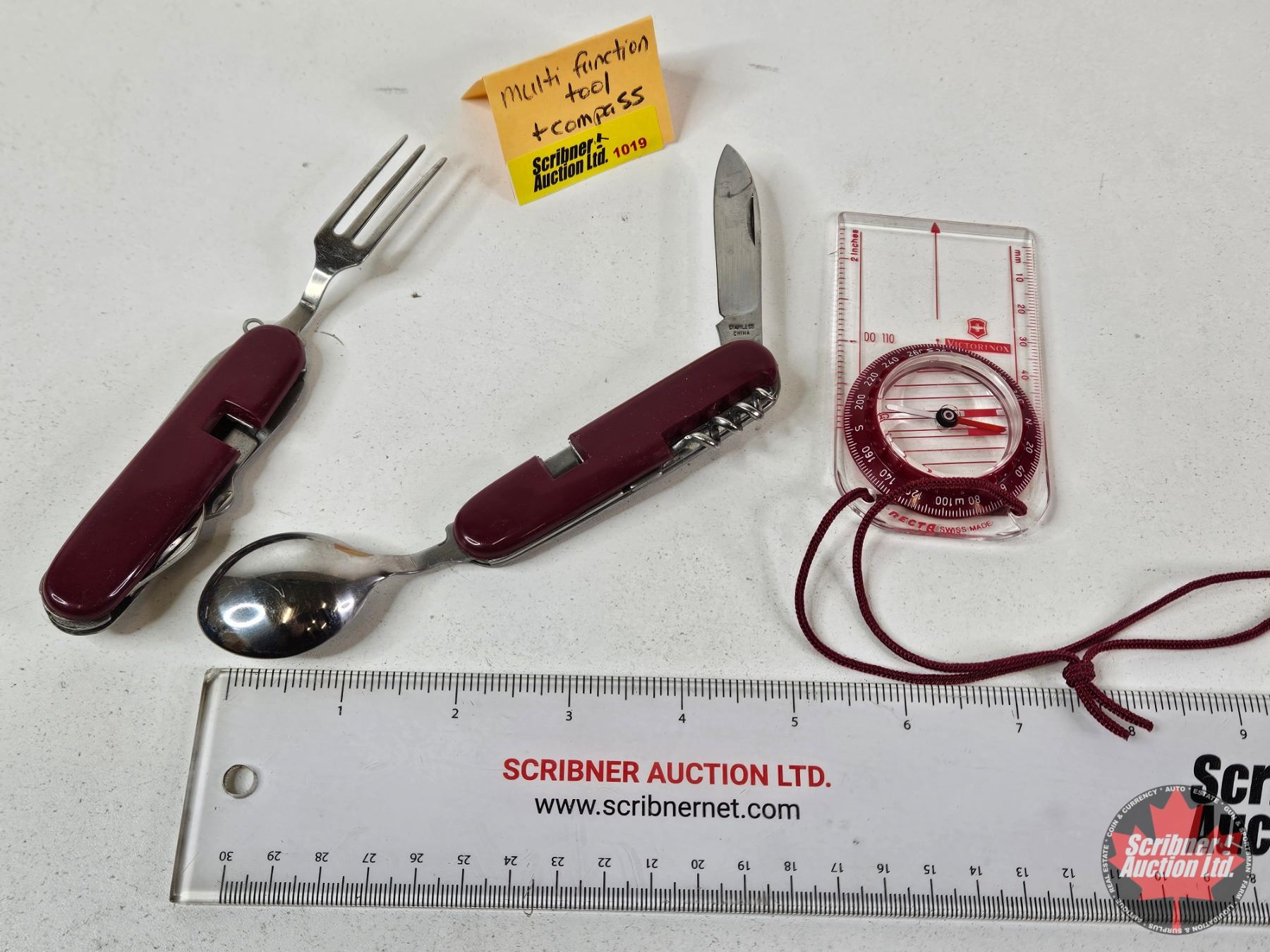 Multi-Function Camping Tool & Victorinox Recta Compass