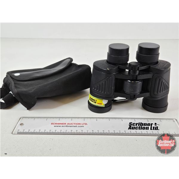 Hanimex 8 x 40 Binoculars c/w Case