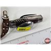 Image 5 : Multi-Function Folding Camping Tool c/w Leather Pouch