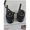 Image 2 : Cobra microTALK Two-Way Radios (2) c/w Desktop Charger