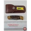 Image 6 : Buck 112 Folding Knife c/w Leather Sheath