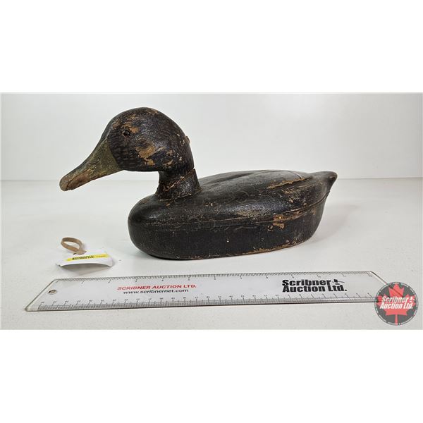 Wooden Duck Decoy