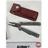 Image 2 : 3 Multitools - Leatherman Skeletool, Leatherman Super Tool & Alltrade c/w Leather Pouch