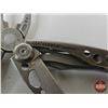 Image 8 : 3 Multitools - Leatherman Skeletool, Leatherman Super Tool & Alltrade c/w Leather Pouch