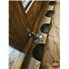 Image 9 : Wooden 12-Gun Cabinet with Glass Doors & Lower Storage
