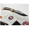 Image 2 : 2 Folding Knives c/w Leather Sheaths - Imperial & Frontier