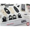 Image 7 : Assorted Gun Parts & Accessories - Scope Rings, Mounts, Williams Sight & Butt Plates