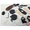 Image 8 : Assorted Gun Parts & Accessories - Scope Rings, Mounts, Williams Sight & Butt Plates