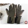 Image 7 : Flambeau Camo Hunting Bag, 2 Camo Caps & 2 Pairs of Hunting Gloves (Used)