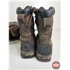Image 5 : Camo Hunting Boots, Size 9M & Great Outdoorsman Camo Duffel Bag (Used)