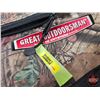 Image 7 : Camo Hunting Boots, Size 9M & Great Outdoorsman Camo Duffel Bag (Used)