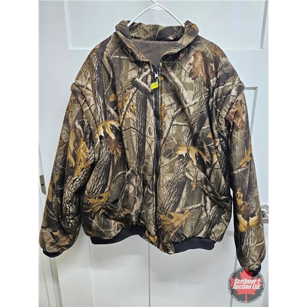 Remington Realtree Hardwoods Camo Hunting Jacket (Used)