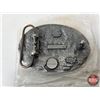 Image 3 : Assorted Gun Parts, Smith & Wesson Belt Buckle & Swift Current Trap Club Medal