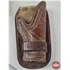 Image 2 : 2 Leather Handgun Holsters - US Flap Holster & A. Furstnow Holster