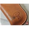 Image 5 : 2 Leather Handgun Holsters - US Flap Holster & A. Furstnow Holster