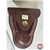 Image 2 : Leather Flap Holster & Hunter Hand-Carved Leather Shotgun Shell Box Holder