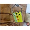 Image 8 : Assorted Cattle Horns & Tooled Leather Bag