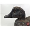 Image 12 : Wooden Duck Decoy (Consignor Tag: Working Blue Bill, Tack Eyes, c. 1920s)