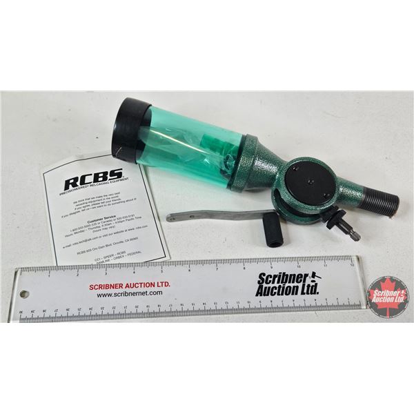 RCBS Uniflow Powder Measure c/w Instructions & Box