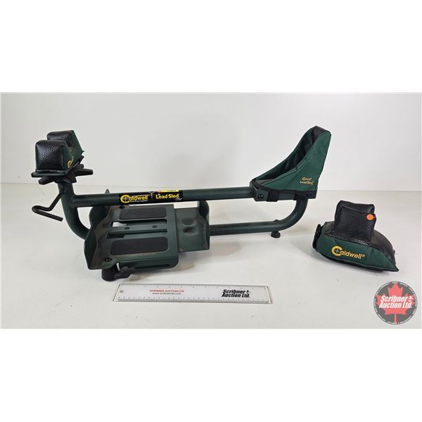 Caldwell Lead Sled Plus Shooting Rest c/w Caldwell Rear Rest Bag