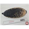 Image 11 : Wooden Duck Decoy - Black with Tack Eyes