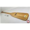 Image 4 : 2 Caviness Feather Brand 5 ft. Wooden Canoe Paddles