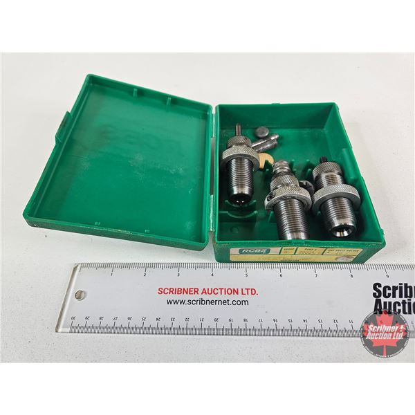 RCBS 9mm Luger 3-Die Set #20504 c/w Case