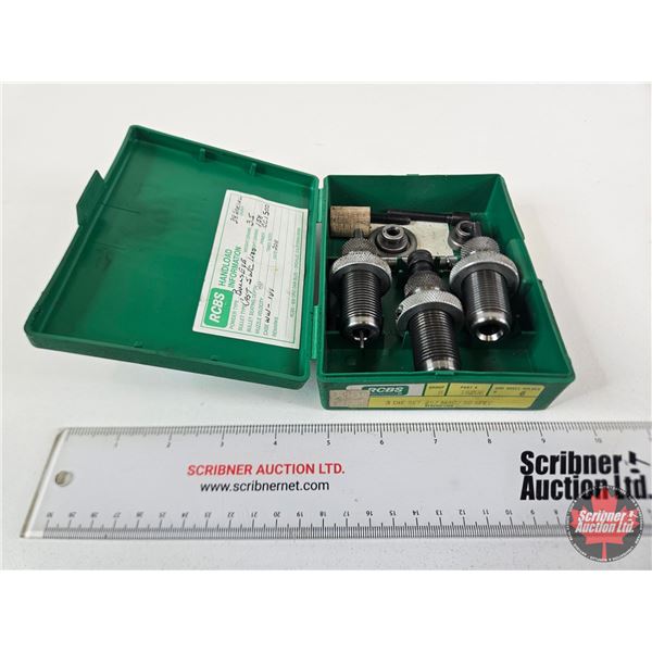 RCBS .357 Magnum/.38 Special 3-Die Set #18208 c/w Case