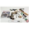 Image 1 : Assorted Bullet Moulds, Muzzleloading Tools, Scope Mounts & Lyman Handbook