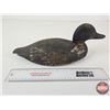 Image 5 : Wooden Duck Decoy : Working Bluebill Drake (Consignor Tag: c.1930)