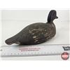 Image 6 : Wooden Duck Decoy : Working Bluebill Drake (Consignor Tag: c.1930)
