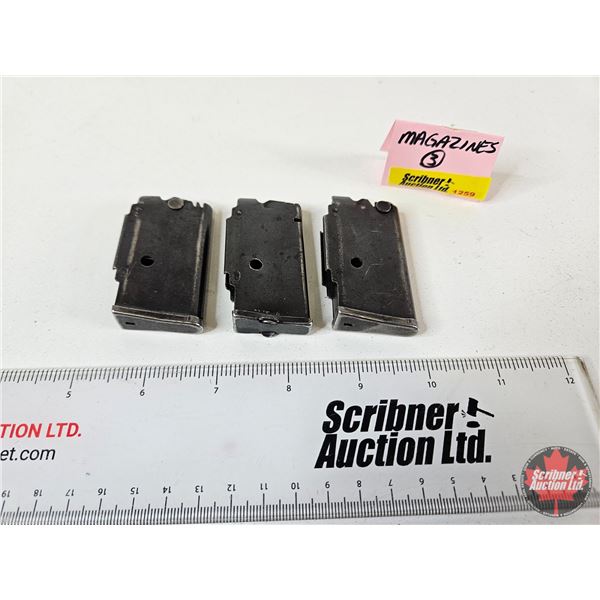 .22 Rifle Magazines (3)