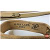 Image 2 : (3) Military Web Rifle Slings : Khaki : Brass Fittings