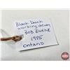 Image 12 : Wooden Duck Decoy (Consignor Tag: Black Duck : Bob Burke : 1985 : Ontario)
